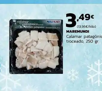 Supermercados Lupa Maremundi Calamar Patagónic Troceado oferta