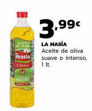 Supermercados Lupa La Masía Aceite De Oliva Suave O Intenso oferta