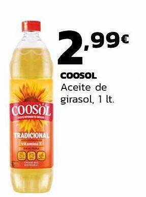 Supermercados Lupa Coosol Aceite De Girasol oferta