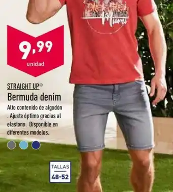 ALDI Bermuda denim oferta