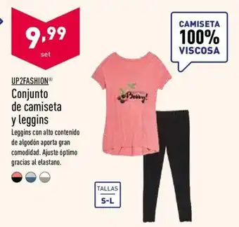 ALDI Conjunto de camiseta y leggins oferta