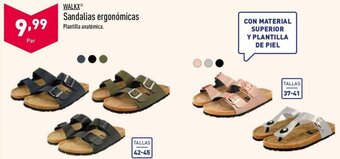 ALDI Sandalias ergonómicas oferta
