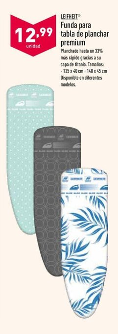 ALDI Funda para tabla de planchar premium oferta