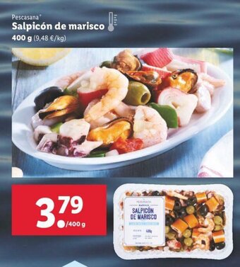 Lidl Salpicón de marisco 400g oferta