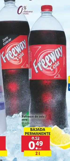 Lidl Refresco de cola/zero 2L oferta