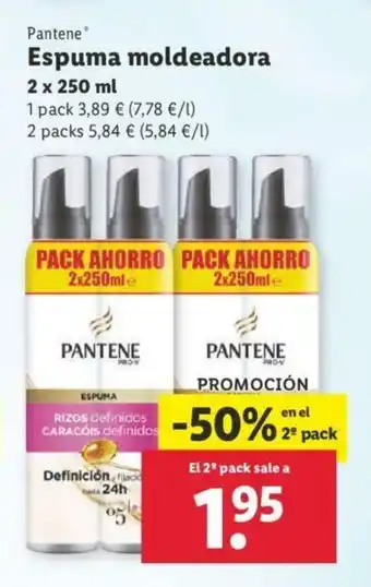 Lidl Espuma moldeadora 2 x 250ml oferta