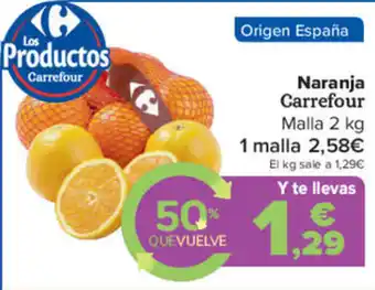 Carrefour Carrefour Naranja 1 malla 2 kg oferta
