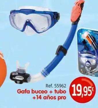 Afede Gafas buceo + tubo +14 años oferta