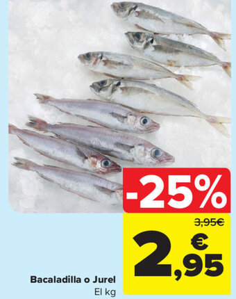 Carrefour Bacaladilla o Jurel oferta