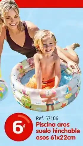 Afede Piscinas aros suelo hinchable oferta