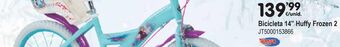 Juguetoon Bicicleta infantil frozen oferta