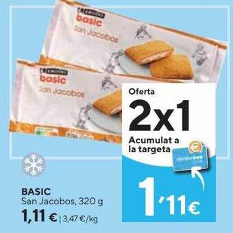 Caprabo Basic San Jacobos oferta
