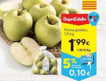 Caprabo Poma Golden oferta