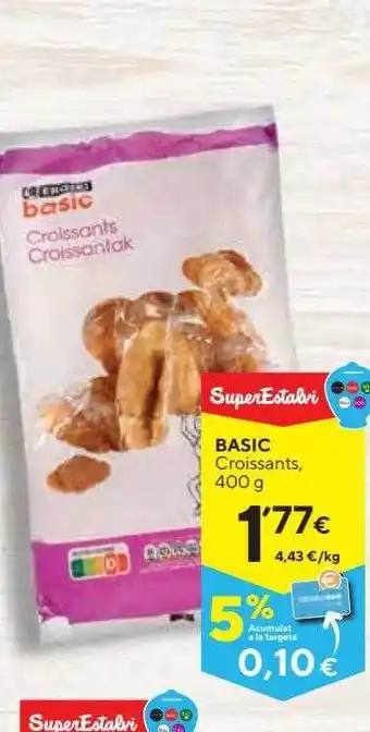 Caprabo Basic Croissants oferta