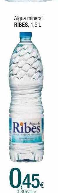 Condis Aigua Mineral Ribes oferta