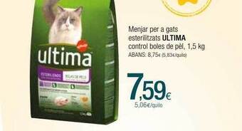 Condis Menjar Per A Gats Esterilitzats Ultima oferta