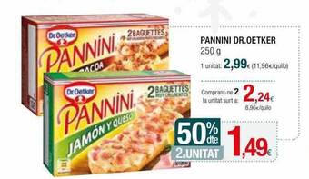 Condis Pannini Dr. Oetker oferta
