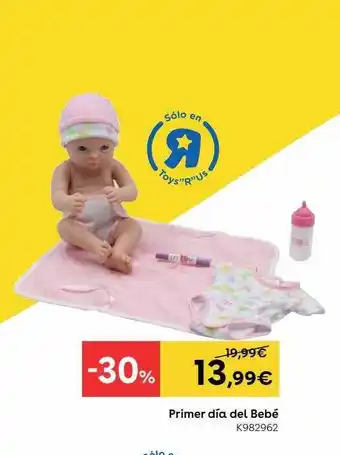 ToysRus Primera Día Del Bebé oferta