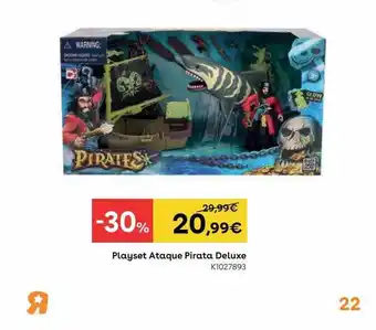 ToysRus Playset Ataque Pirata Deluxe oferta