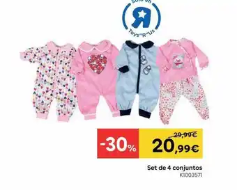 ToysRus Set De 4 Conjuntos oferta