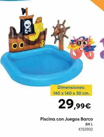 ToysRus Piscina Con Juegos Barco oferta