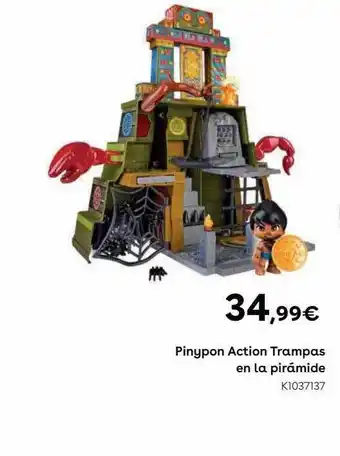 ToysRus Pinypon Action Trampas En La Pirámide oferta