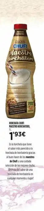 Fotoprix Horchata Chufi Maestro Horchatero 1L oferta