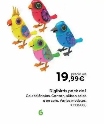 ToysRus Digibirds Pack De 1 oferta