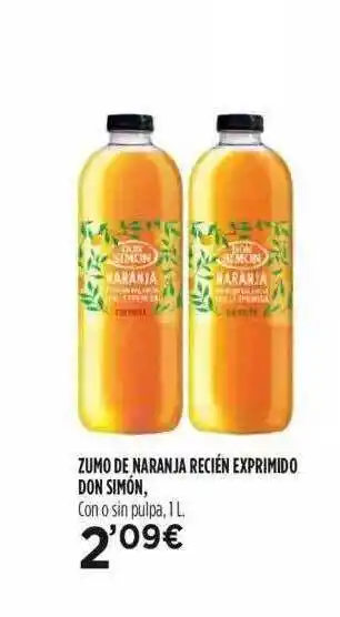 Fotoprix Don Simon Zumo De Naranja Recien Exprimido 1L oferta