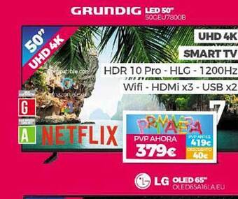 Electrocash Grundig Led 50 oferta