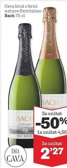 Sorli Cava Brut O Brut Nature Extrísimo Bach oferta