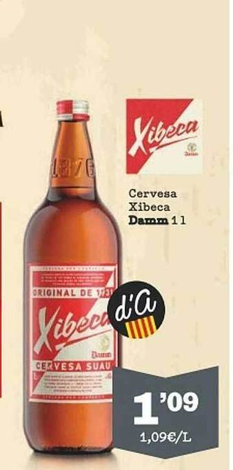 Sorli Cervesa Xibeca Damm oferta