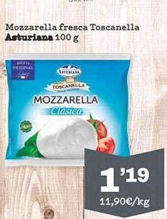 Sorli Mozzarella Fresca Toscanella Asturiana oferta