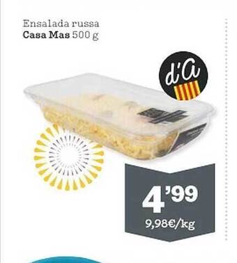Sorli Ensalada Russa Casa Mas oferta