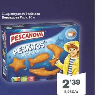 Sorli Lluç Empanat Peskitos Pescanova oferta