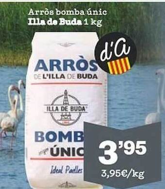Sorli Arròs Bomba únic Illa De Buda oferta
