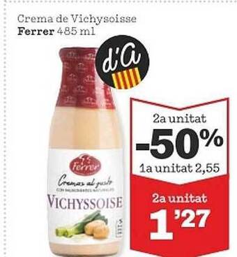 Sorli Crema De Vichysoisse Ferrer oferta
