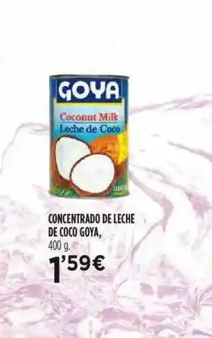 Fotoprix Goya Concentrado De Leche De Coco 400g oferta