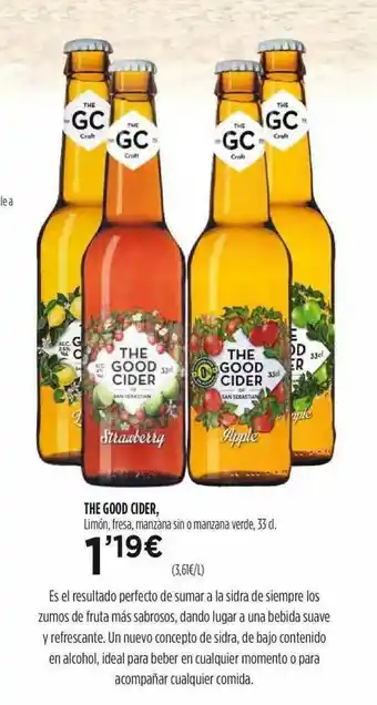 Fotoprix The Good Cider 33cl oferta