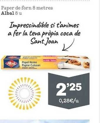 Paper De Forn 8 Metres Albal