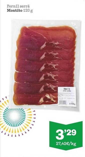 Sorli Pernil Serrà Montito oferta