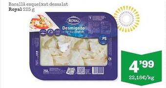 Sorli Bacallà Esqueixat Dessalat Royal oferta