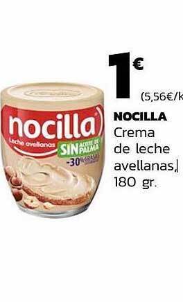 Supermercados Lupa Nocilla Crema De Leche Avellanas oferta