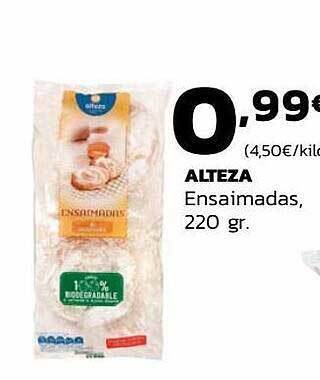 Supermercados Lupa Alteza Ensaimadas oferta