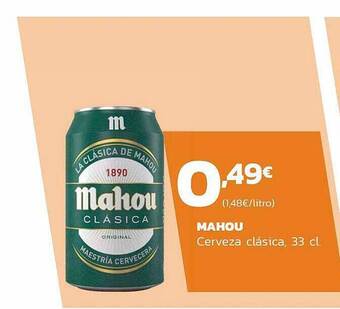 Supermercados Lupa Mahou Cerveza Clásica oferta