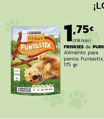 Supermercados Lupa Friskies De Purina Alimento Para Perros Funtastix oferta