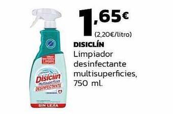 Supermercados Lupa Disiclín Limpiador Desinfectante Multisuperficies oferta