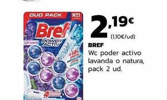 Supermercados Lupa Bref Wc Poder Activo Lavanda O Natura oferta