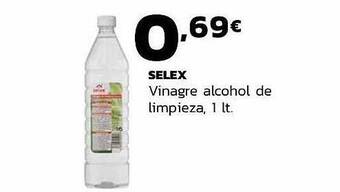 Supermercados Lupa Selex Vinagre Alcohol De Limpieza oferta