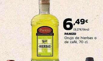 Supermercados Lupa Panizo Orujo De Hierbas O De Café oferta